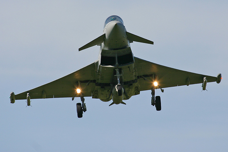 Typhoon F2, XI(F) Sqn, RAF