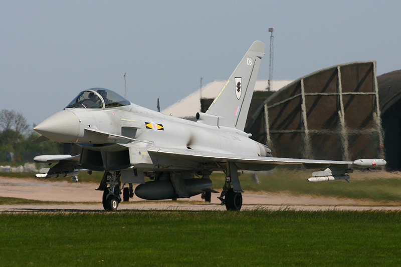 Typhoon F.2, XI(F) Sqn, RAF