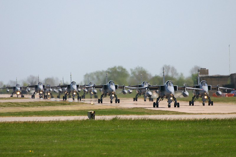 Jaguar GR.3As & T.4s, 6 Sqn, RAF