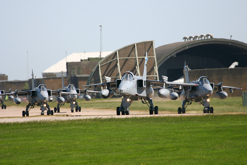 Jaguar GR.3As, 6 Sqn, RAF
