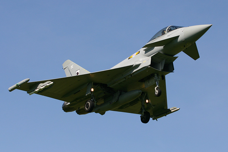 Typhoon F.2, XI(F) Sqn, RAF