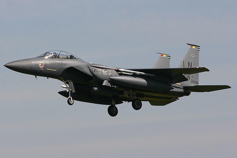 F-15E Strike Eagle, 494th FS, US Air Force