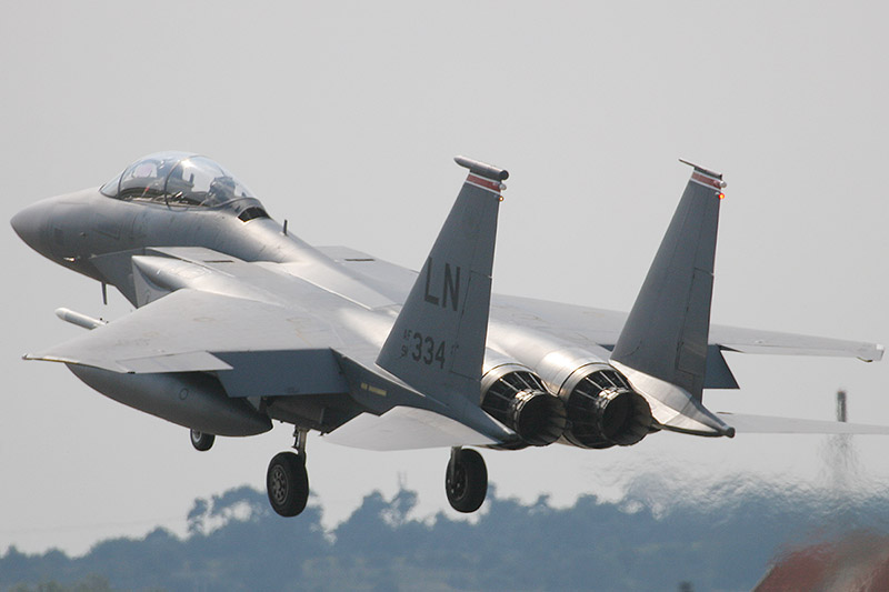 F-15E Strike Eagle, 494th FS, US Air Force