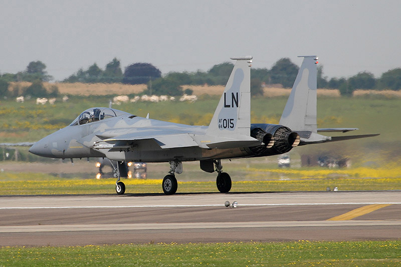 F-15C Eagle, 493rd FS, US Air Force