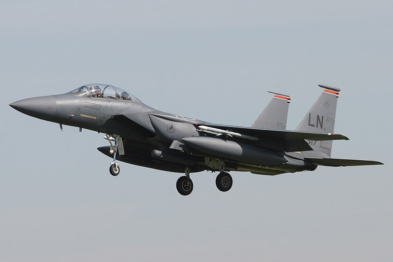 F-15E Strike Eagle, 494th FS, US Air Force
