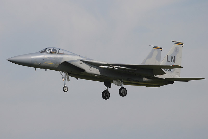 F-15C Eagle, 493rd FS, US Air Force