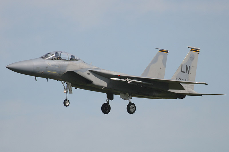 F-15D Eagle, 493rd FS, US Air Force