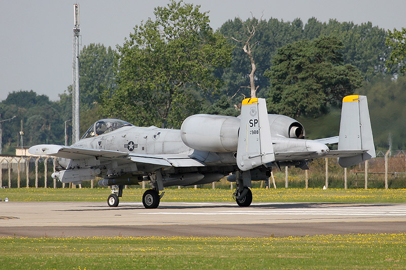 A-10A Thunderbolt II, 81st FS, US Air Force