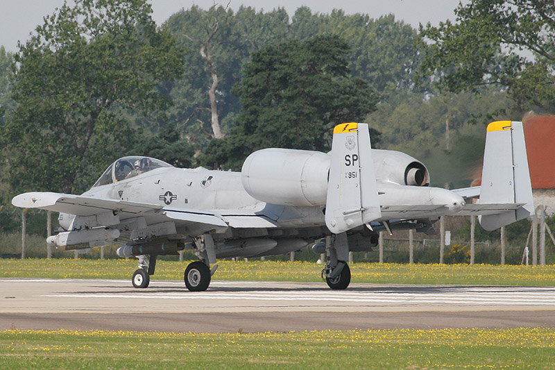 A-10A Thunderbolt II, 81st FS, US Air Force
