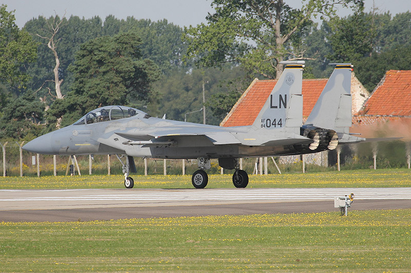 F-15D Eagle, 493rd FS, US Air Force