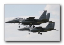 F-15E Strike Eagles, 494th FS, US Air Force