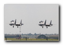 F-15E Strike Eagles, 494th FS, US Air Force