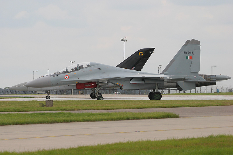 Su-30MKI Flanker, 30 Sqn, Indian AF<BR>Tornado F.3, 25(F) Sqn, RAF
