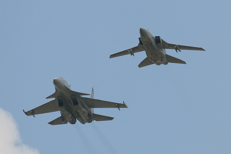 Tornado F.3, 25(F) Sqn, RAF<BR>Su-30MKI Flanker, 30 Sqn, Indian AF