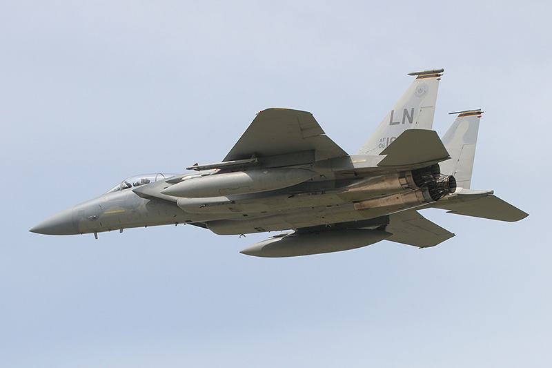 F-15C Eagle, 493rd FS, US Air Force