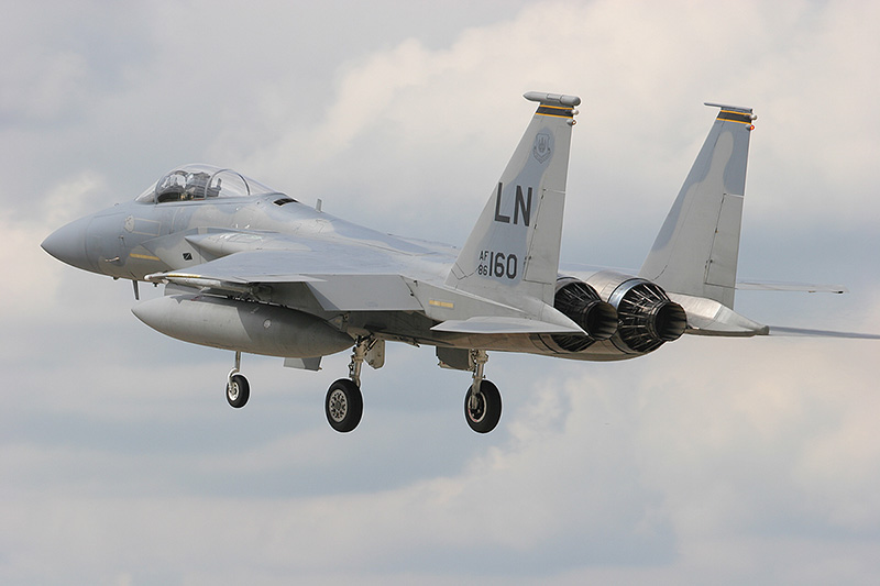 F-15C Eagle, 493rd FS, US Air Force