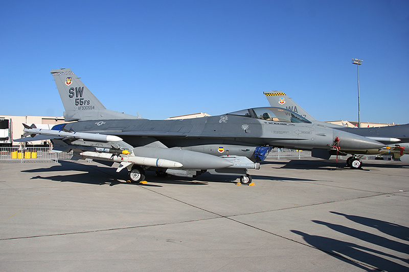 F-16CJ Fighting Falcon, 55th FS, USAF