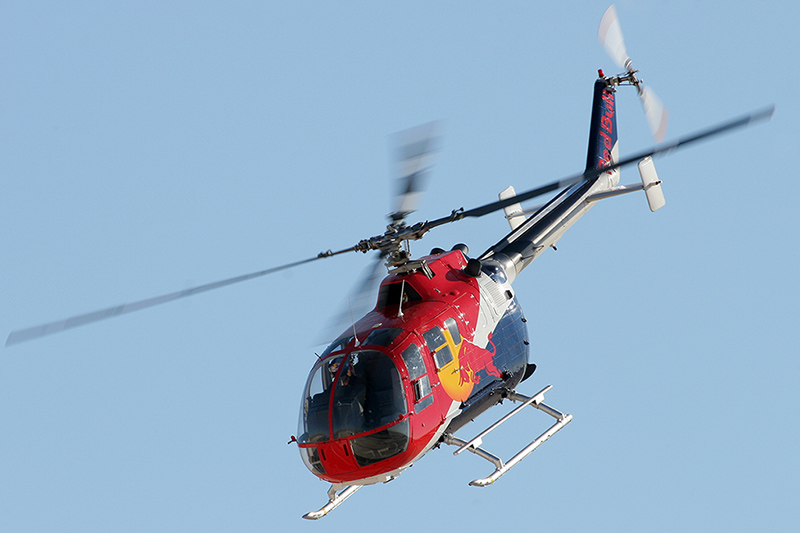 Bo105CBS, Red Bull