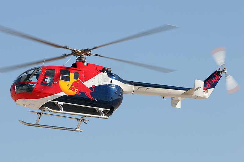 Bo105CBS, Red Bull