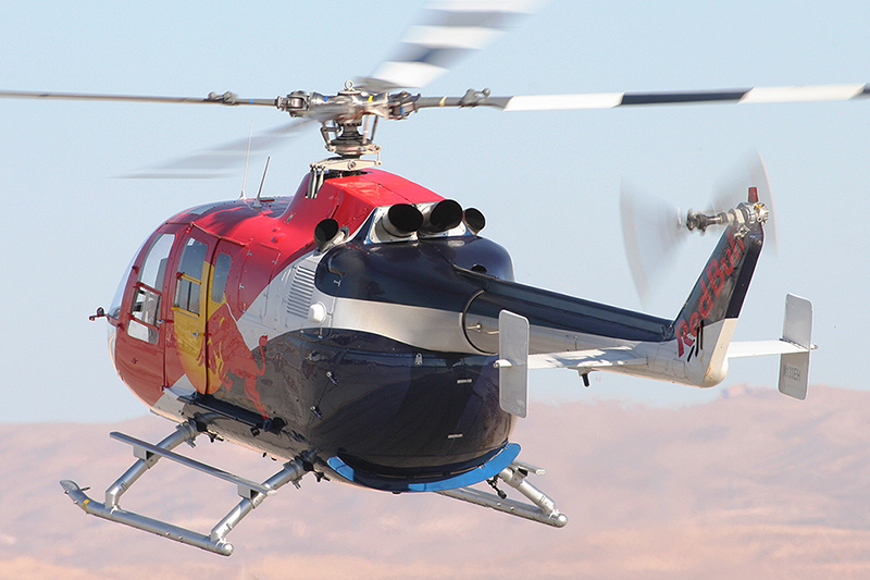 Bo105CBS, Red Bull