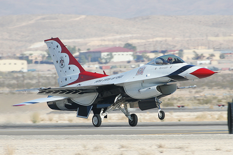 F-16C Fighting Falcon, The Thunderbirds, USAF