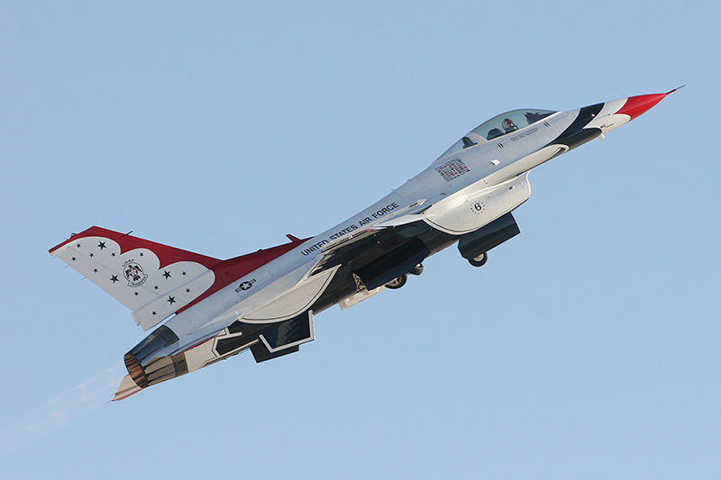 F-16C Fighting Falcon, The Thunderbirds, USAF