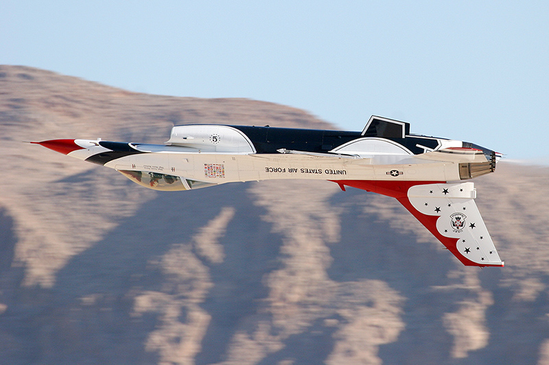 F-16C Fighting Falcon, The Thunderbirds, USAF