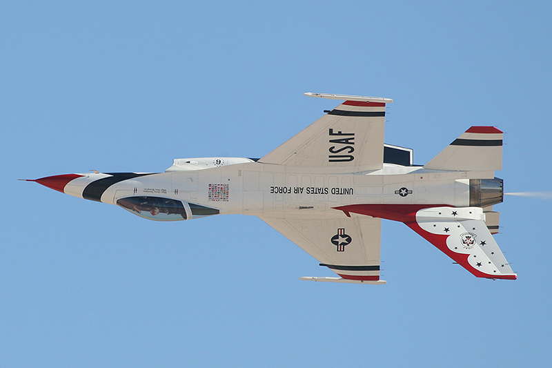 F-16C Fighting Falcon, The Thunderbirds, USAF