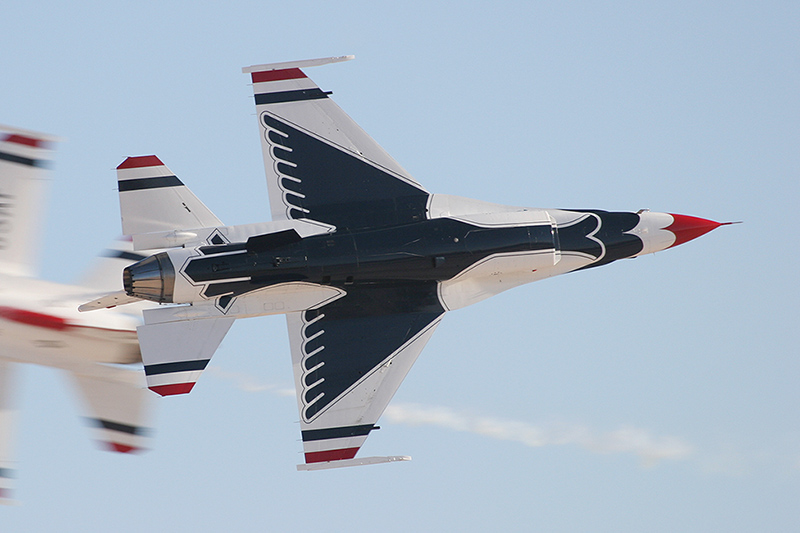 F-16C Fighting Falcons, The Thunderbirds, USAF