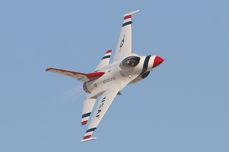 F-16C Fighting Falcon, The Thunderbirds, USAF