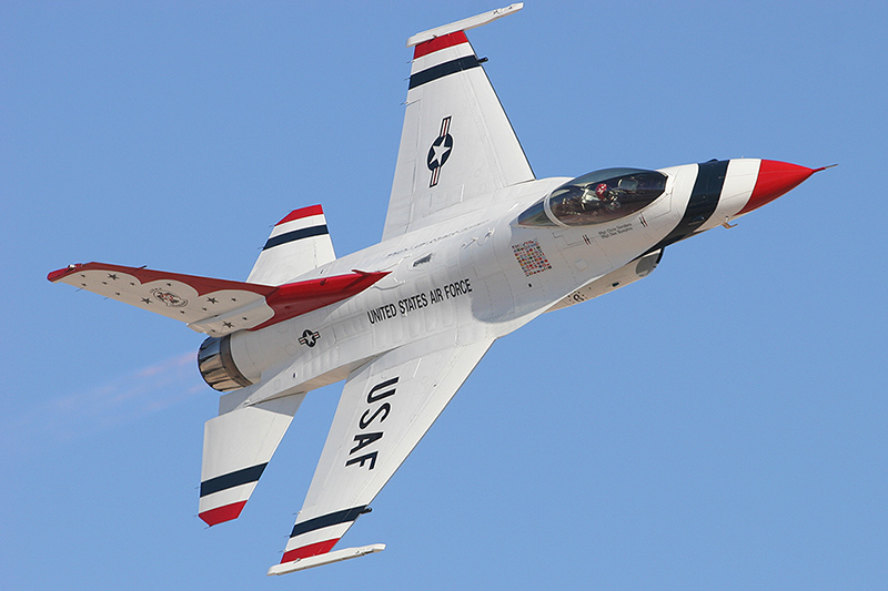 F-16C Fighting Falcon, The Thunderbirds, USAF