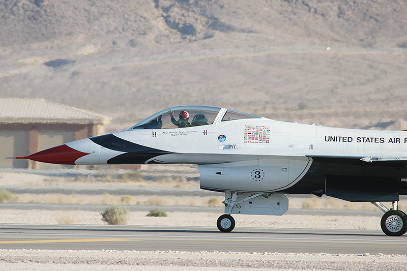 F-16C Fighting Falcon, The Thunderbirds, USAF