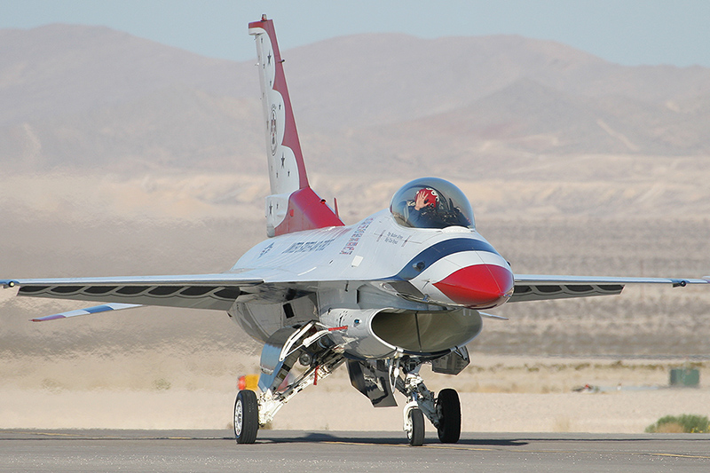 F-16C Fighting Falcon, The Thunderbirds, USAF