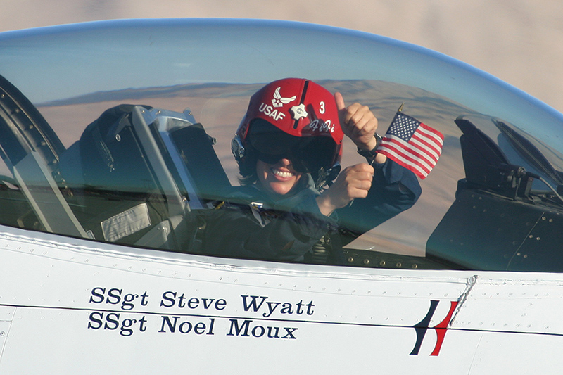 F-16C Fighting Falcon, The Thunderbirds, USAF