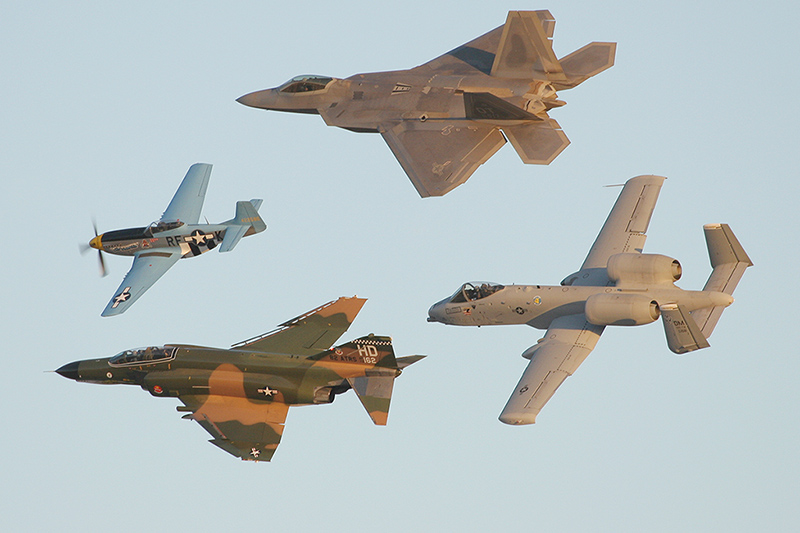 ACC Heritage Flight