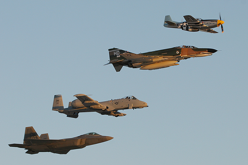 ACC Heritage Flight