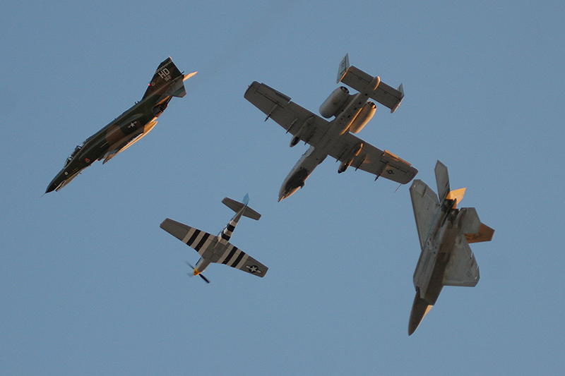 ACC Heritage Flight