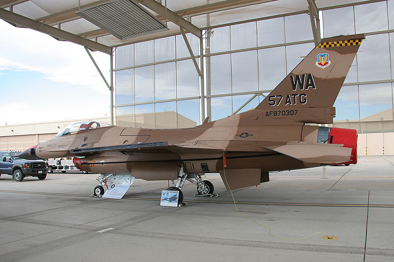 F-16C Fighting Falcon, 64th AGRS, USAF