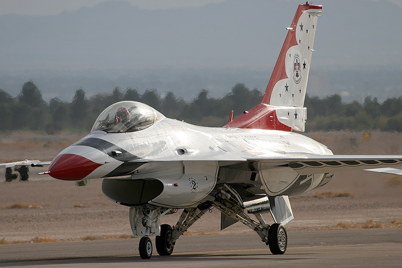 F-16C Fighting Falcon, The Thunderbirds, USAF