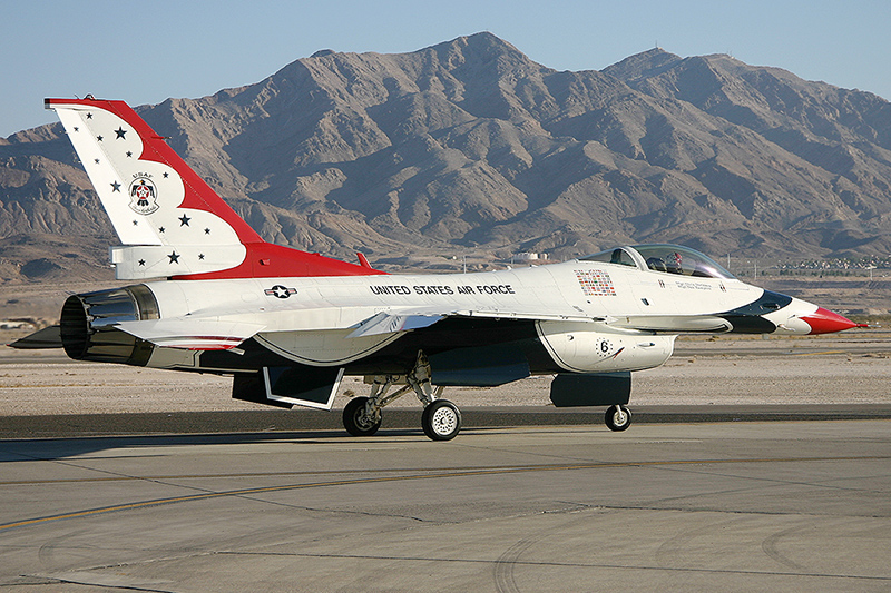F-16C Fighting Falcon, The Thunderbirds, USAF