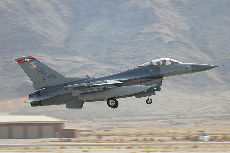 F-16CG Fighting Falcon, 34th FS, USAF