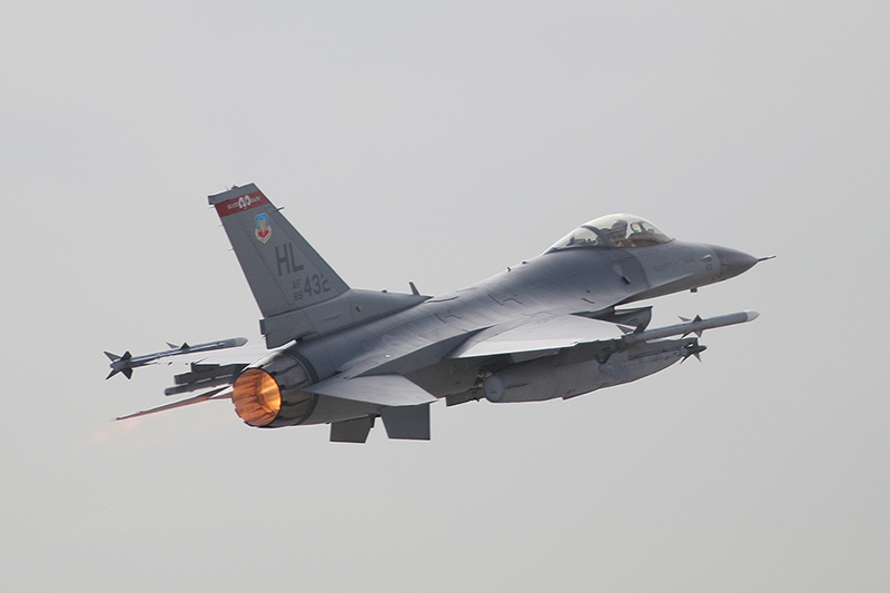 F-16CG Fighting Falcon, 34th FS, USAF