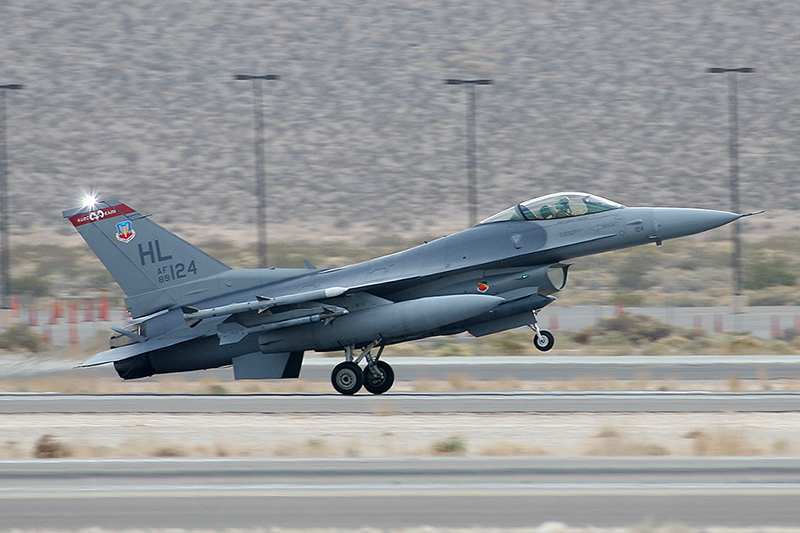 F-16CG Fighting Falcon, 34th FS, USAF