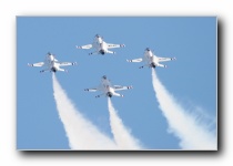 F-16C Fighting Falcons, The Thunderbirds, USAF
