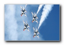 F-16C Fighting Falcons, The Thunderbirds, USAF
