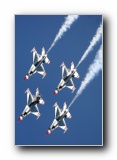 F-16C Fighting Falcons, The Thunderbirds, USAF