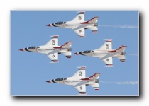 F-16C Fighting Falcons, The Thunderbirds, USAF