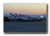 F-16C Fighting Falcons, The Thunderbirds, USAF
