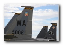 F-15C Eagle, 433rd WPS, USAF<br>F-15E Strike Eagle, 17th WPS, USAF
