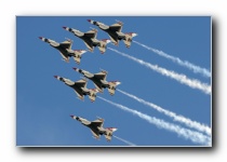 F-16C Fighting Falcons, The Thunderbirds, USAF